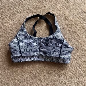 Women's Zyia Active Cobra Metallic Light n Tight sports bra